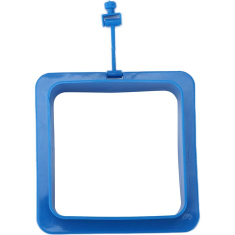 Anneau distributeur de nourriture pour poissons carré, flottant et sans danger pour les poissons, avec ventouse pour aquarium. (1/5)