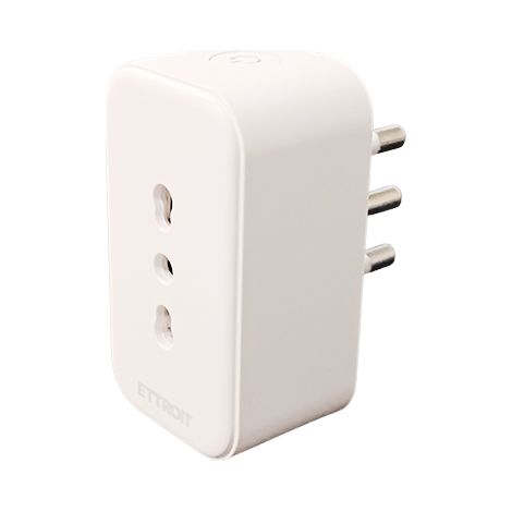 ETTROIT ETWF4006 PRESA SMART WI-FI BIPASSO 16A CON POWER METER COMPATIBILE CON AMAZON ALEXA E GOOGLE HOME (1/4)