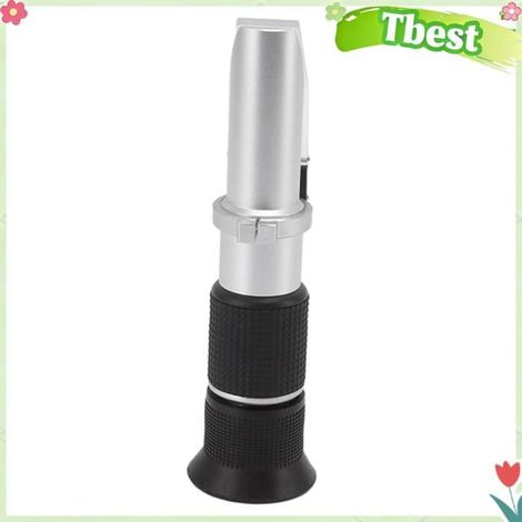 Tbest réfractomètre à l'éthanol Brix Réfractomètre Brix à Haute Précision 0-32 Brix 0-140 Vin de Fruits 0-27 jardin ustensiles (1/5)