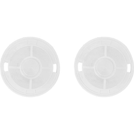 Lot de 2 Skimmer cache Couvercles 9 pouce rond Housses de rechange Pool Skimmer Couvercles Drain cache pour Swimming Pools (1/5)