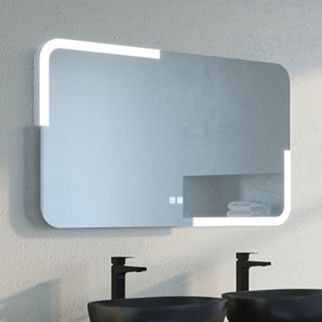 Miroir rectangulaire à LED PRISMA 1200 (1/4)
