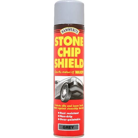 Hammerite Stonechip Shield Grey Aerosol Spray - 600ml (1/5)