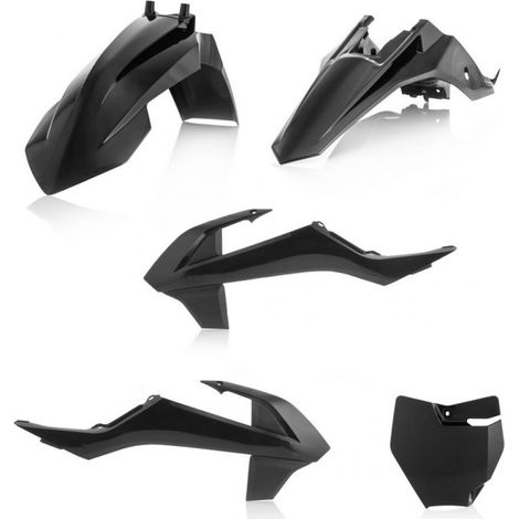 Kit Plastique Cycra 5 Elements GAS GAS MC 65 21 NOIR