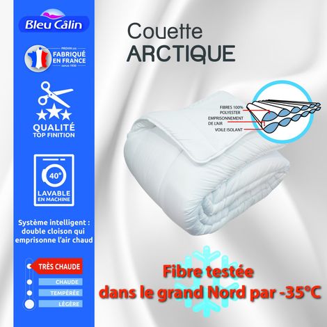 Couette Arctique 220 x 240 cm pour lit 140 x 190 cm à  160 x 200 cm