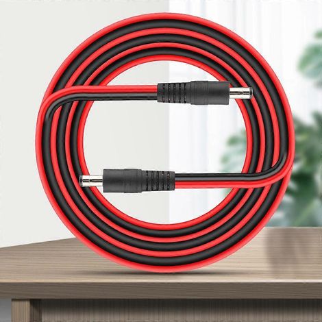 Rallonge mâle-mâle 5,5 x 2,1 mm, câble adaptateur secteur pour bande LED (1/4)