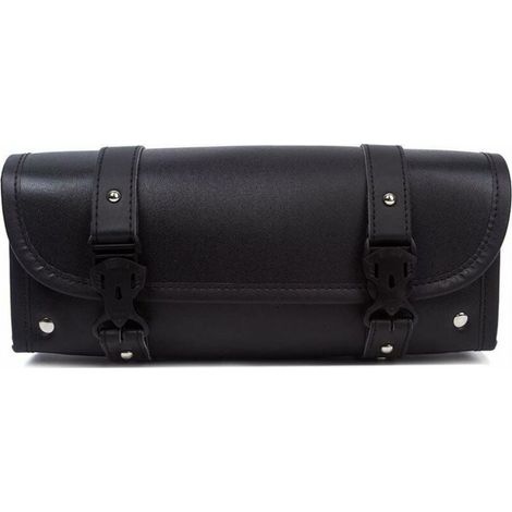 Motorrad-Werkzeugtasche, wasserdichte Motorrad-Satteltasche aus PU-Leder (1/5)