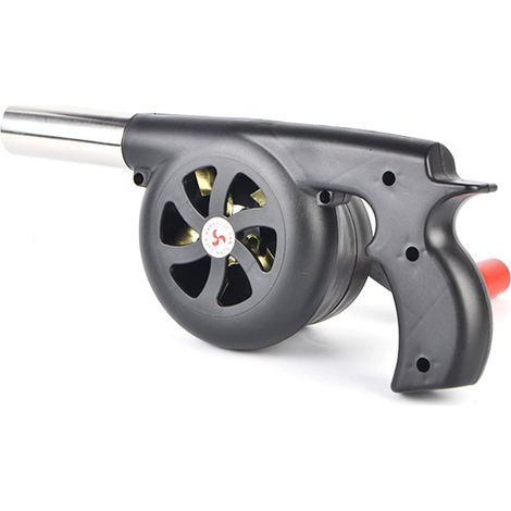 ventilateur soufflant Portable Air Mover Air Blower Compact Et Économe En Énergie Barbecue Grill Feu Soufflet Outils for Camping Pique-Nique (1/5)