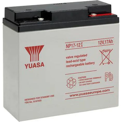 Batería Yuasa NP17-12 17Ah 12V