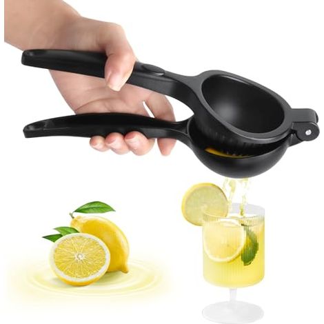 [NUNCA UTILIZADO]Exprimidor manual de cítricos, exprimidor manual de limones con palanca, exprimidor de cítricos de aleación de zinc, exprimidor manual de naranjas para obtener el máximo jugo de cítri (1/5)