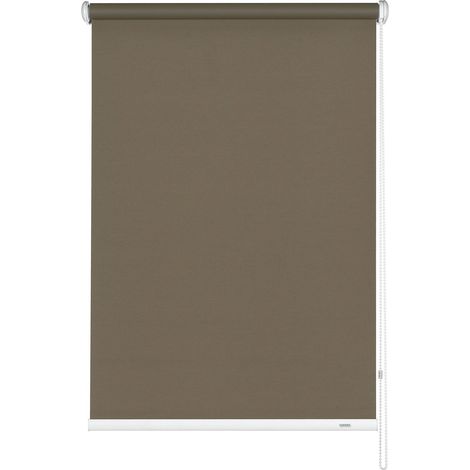 Gardinia 6341052180 Tenda a Rullo Oscurante con Catenella Laterale, Tessuto, Mocca, 52 x 180 cm (1/5)