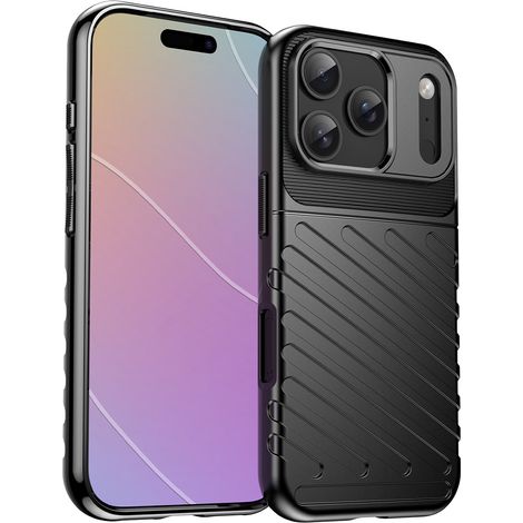 Cover posteriore per iPhone 17 Pro Max Thunder Case - nera (1/5)
