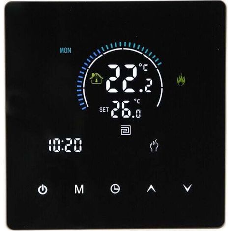 WiFi Smart Thermostat Panel 240V 3500W for Wall Water Boiler (1/4)