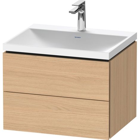 Duravit L-Cube conjunto en c suspendido, 2 cajones, sin