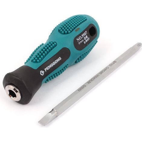 Plastique Handgrip 6 mm 2 Way fendue Tournevis cruciforme Outil de réparation (1/3)