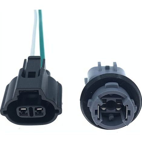 33304-SZW-003 Anwendbar auf Bremslichtfassungen, Glühbirnen, Blinker und T16-Rücklichtstecker für Fit und Civic -- Fassungen + Stecker