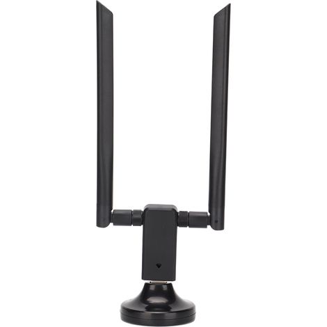 Adaptateur USB WiFi 3.0 Double Antenne 5dBi, 1200 Mbps Bande Double 2.4G/5G pour PC Portable et de Bureau, Compatible 802.11ac (1/5)