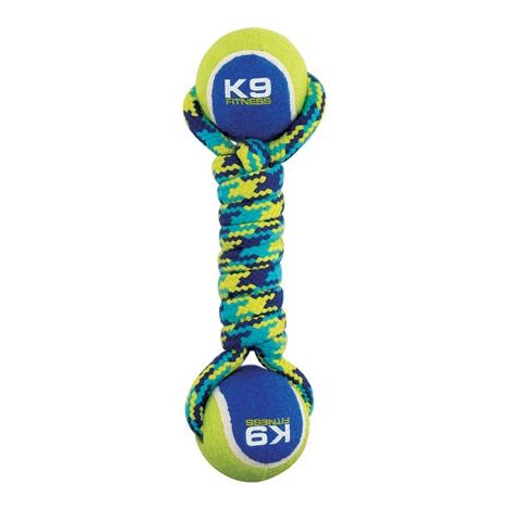 Juguetes con pelota de tenis y cuerda trenzada Fitness Zeus