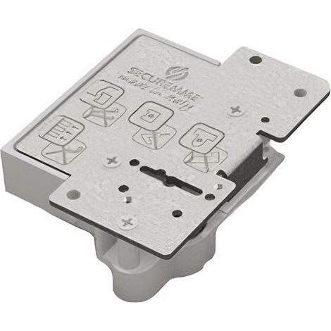 1PZ CUORE RICAMBIO SX DOPPIA MAPPA 4 MANDATE 3 CHIAVI porte blindate