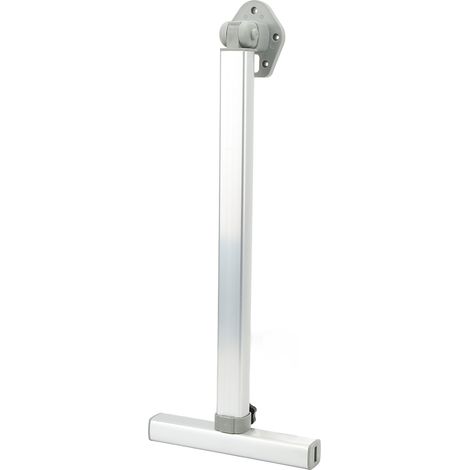 Support de bar pliable pour camping-car, hauteur réglable de 590 à 775 mm, barre en T robuste, pieds de support de table anodisés pour caravanes et camping-cars (1/5)