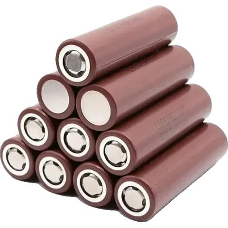 Batería recargable, capacidad de 3000 mAh, alta tasa de descarga, HG2, 10 unidades. (1/2)