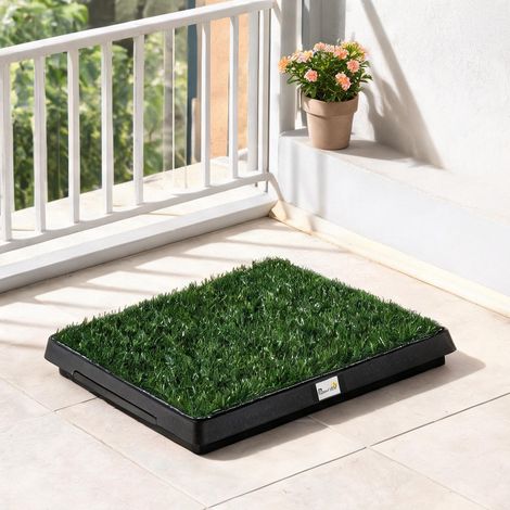 Couchage pour chien green en plastic 63 x 51 x 6 cm (1/5)