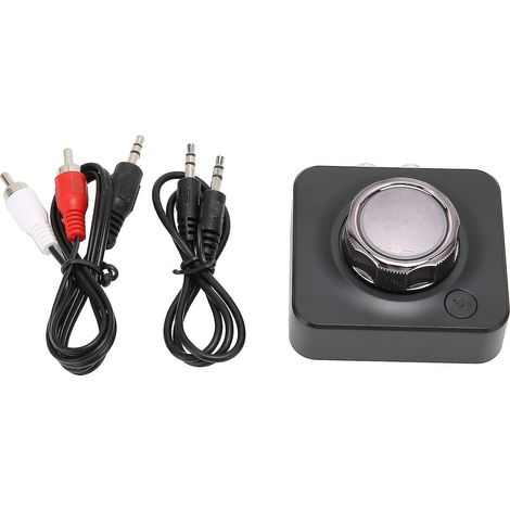 Récepteur Bluetooth 5.0, son surround 3D, faible latence, adaptateur audio sans fil HiFi, compatible avec les systèmes stéréo de diffusion musicale domestiques. (1/5)