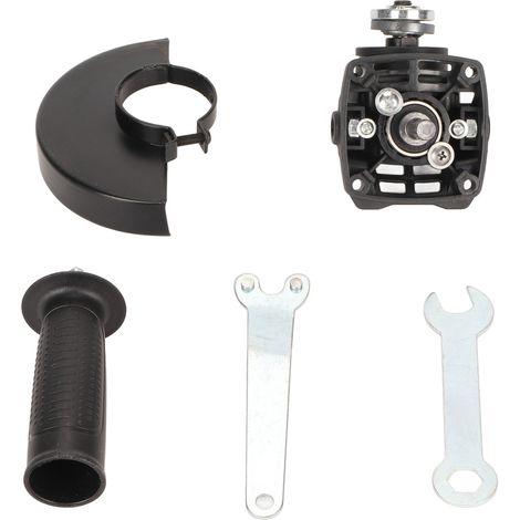 Adaptateur perceuse-ponceuse en acier inoxydable, kit de conversion stable et sûr pour meuleuse d'angle, montage facile, outil électrique polyvalent (1/5)