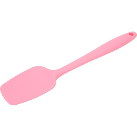 Spatule en silicone réutilisable pour cire, applicateur multifonction agitateur, sticks à cire rose, usage professionnel et domestique, lot de 2, facile à nettoyer. (1/5)