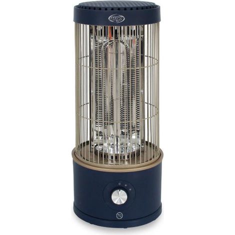 Argoclima Looney Indoor Blau 800 W Elektrischer Quarz-Raumheizer