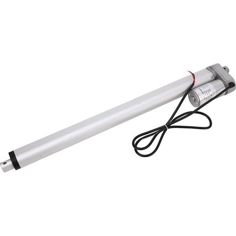 Linearantrieb mit 400 mm Hub, 750 N, weißes Aluminium, für Relaxsofas, geräuscharmer 12-V-Antrieb, Hubmotor für verstellbare Betten, robuster Schubmechanismus (1/5)