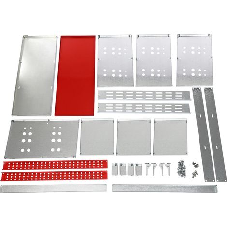 Nido para gallinas, 2 niveles, 6 compartimentos, capacidad de carga de 50 kg, dimensiones totales 844262 cm, acero galvanizado. (1/5)