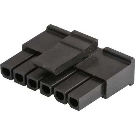 Connettore Micro Fit maschio 6 vie