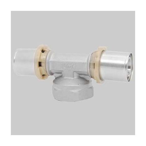 RACCORDO A TEE FEMMINA A PRESSARE  16 x 1/2 x 16     ICMA