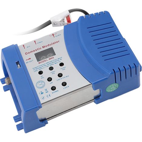 Modulateur RF multifonctionnel RHF/UHF AV vers RF domestique pour console de jeux vidéo, prise UE 220-240 V (1/5)