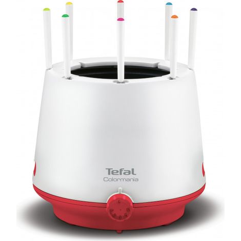 Tefal Fondue Colormania EF260512 Rouge et Blanc (1/5)