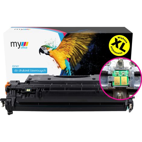 Tóner de repuesto para mi impresora HP CE505X de Office (1/5)