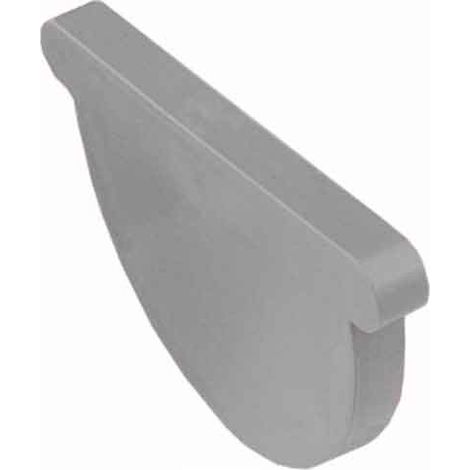 Tapa Universal Gris PVC Canalón Ferroplast Canalon: 25Ø