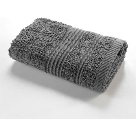 Serviette invité 30x50 cm - 500g/cm² - Anthracite