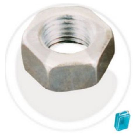 cf 10 pcs d&39A crous hexagonaux galvanisA s A  gros pas 10 MA A crou UNI 5588