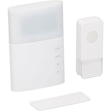 Campanello Porta Casa Wireless Senza Fili Grundig Ricevitore con 36 Melodie