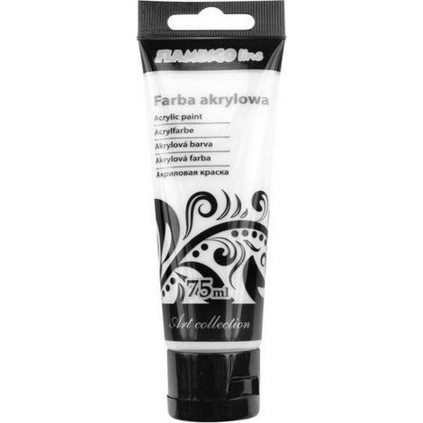 Peinture acrylique 75 ml 001 blanc titane