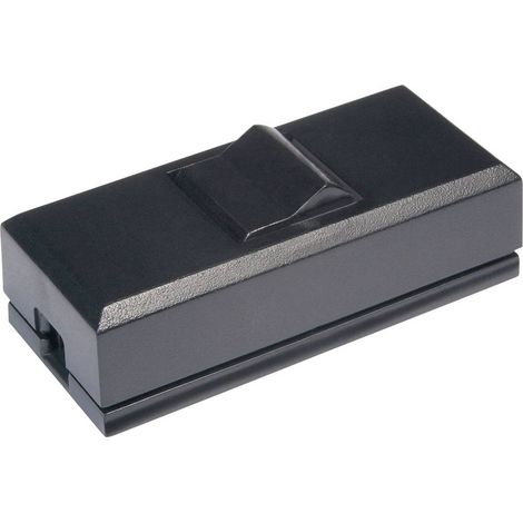 interBär 8075-004.01 Interruttore a filo passante Nero 1 x Off / On 2 A 1 pz.