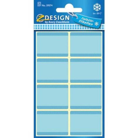Avery étiquette pour congélateur Z-design 36 x 28 mm papier 40 pcs