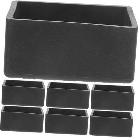 Lot de 8 protège-pieds de chaises rectangulaires antidérapants (1/5)