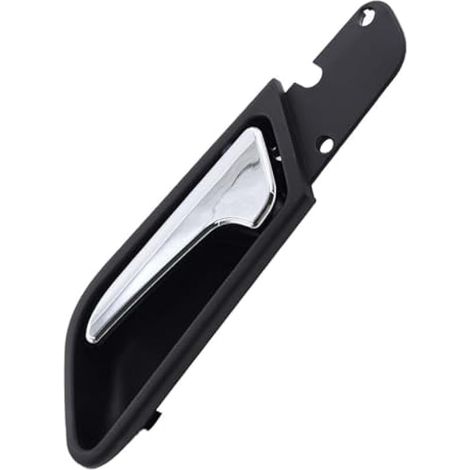Manilla interior de puerta a juego, delantera/trasera izquierda, cromada, número de pieza 1697600961. Compatible con Mercedes-Benz Clase A W169 y Clase B W245 (años modelo 2008–2011).