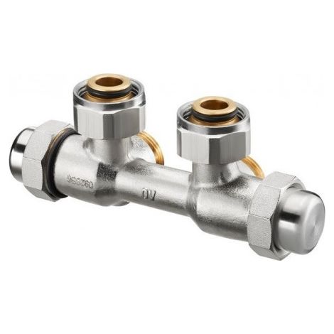 Raccord OV Multiflex FQ 3/4Z à 3/4Z AG en laiton nickelé