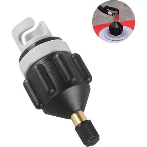 Memkey – Standard-Ventiladapter für Luftpumpen – Kompatibel mit Kanus, Kajaks und Schlauchbooten – Schnelles und leichtes Aufpumpen (1/5)