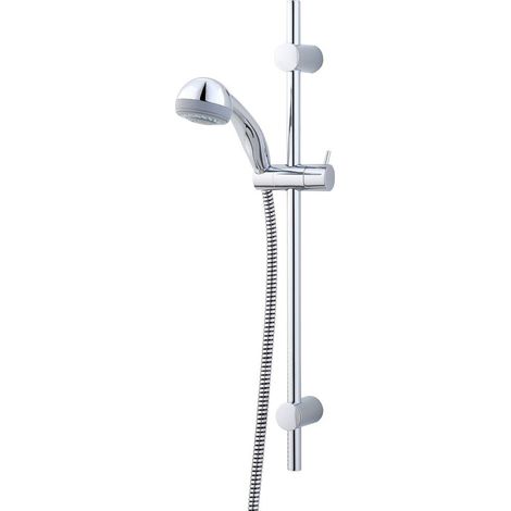 Garniture de douche avec barre 600 mm