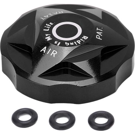 Ventilkappe aus Aluminiumlegierung für Mountainbike-Federgabel, Schlauchabdeckung (1/5)