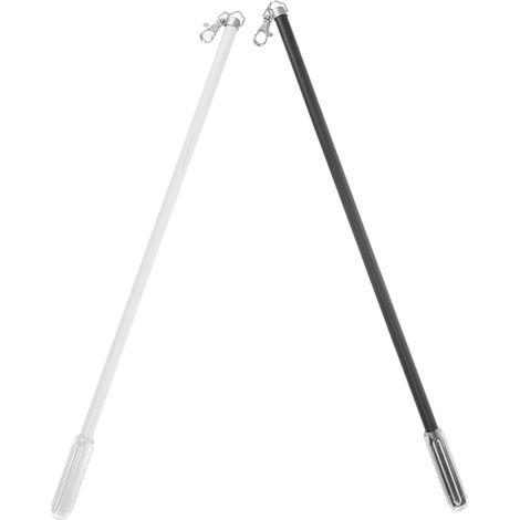 de 2 Tringles Rideaux Manuelles 50 CM Tiges DInclinaison (1/5)